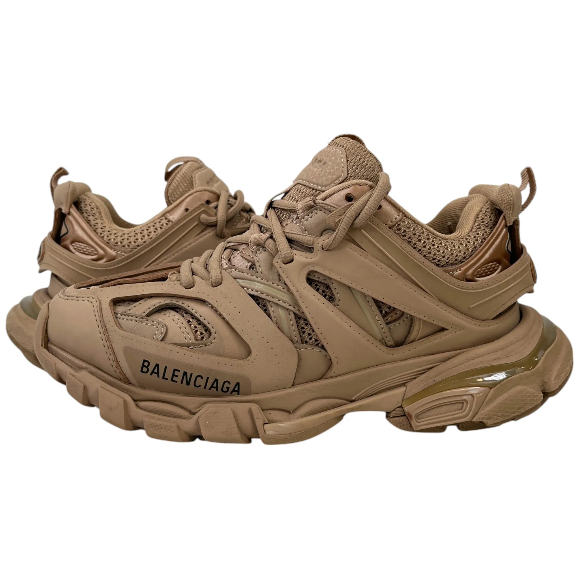 Women's Track Low Trainers Beige Size EU 37 / UK 4