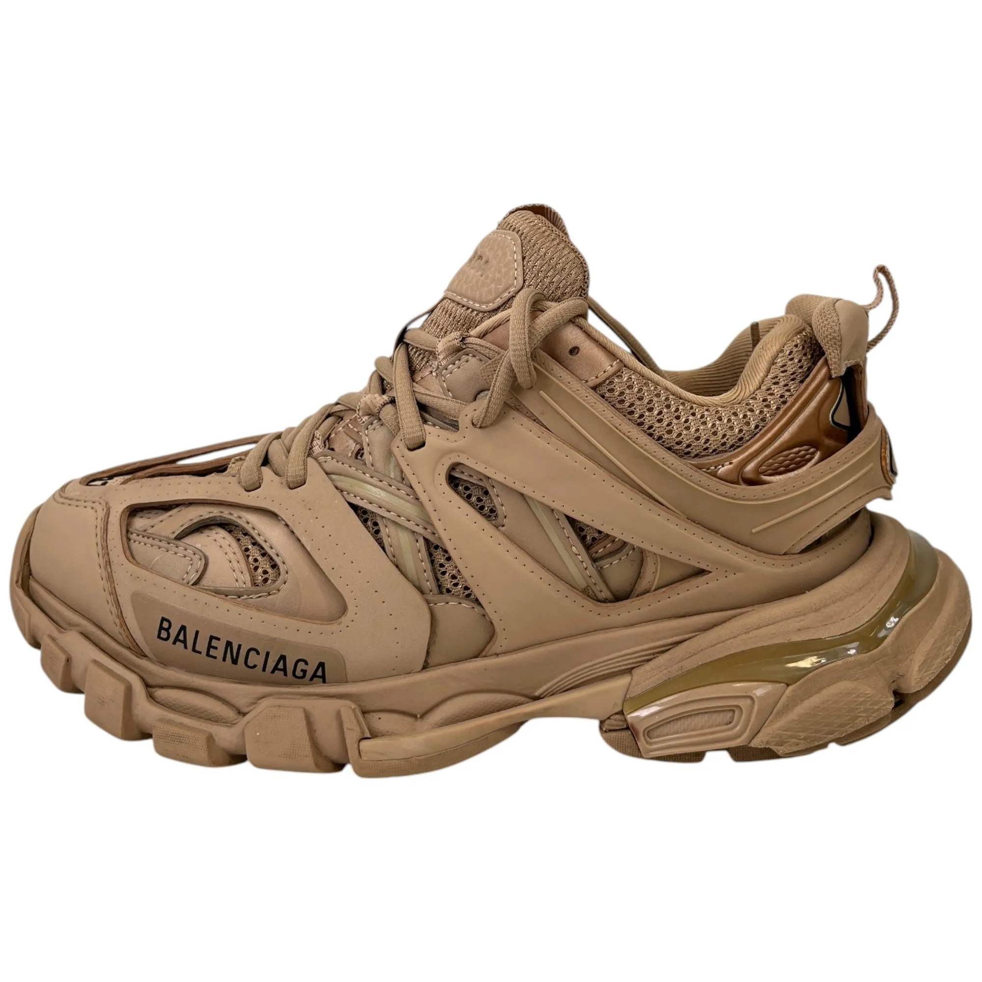 Women's Track Low Trainers Beige Size EU 37 / UK 4