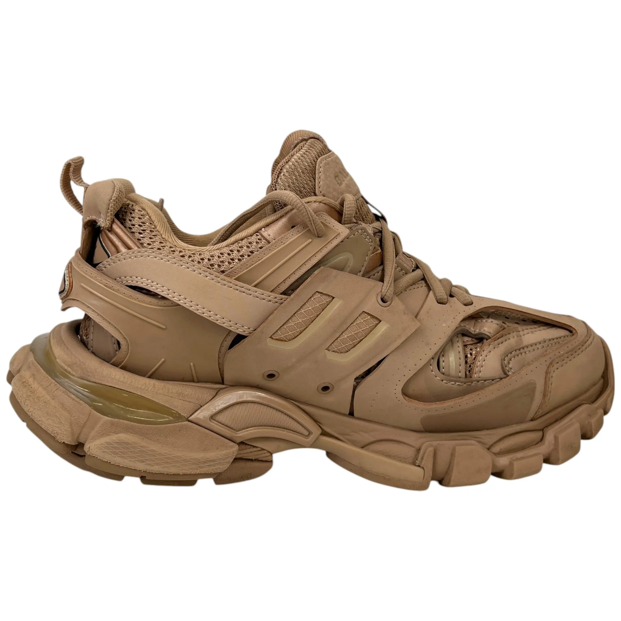Women's Track Low Trainers Beige Size EU 37 / UK 4