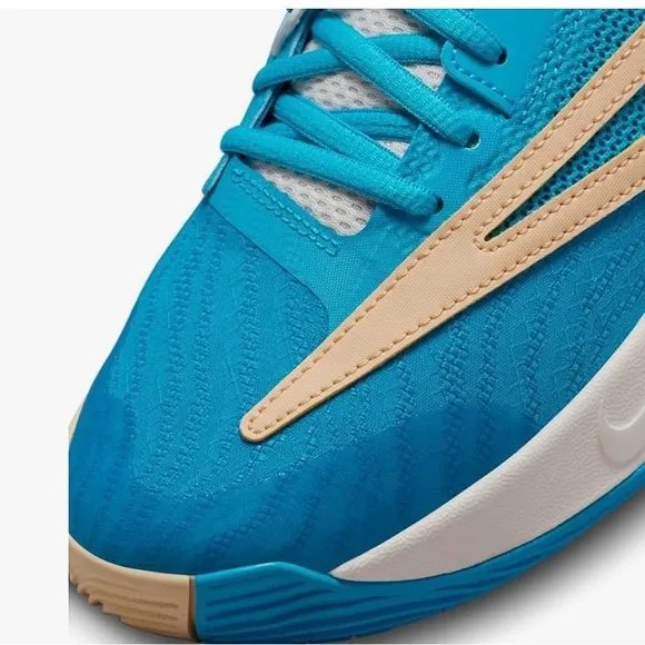 X SALE X Nike Blue Athletic Shoes with Cream Accents